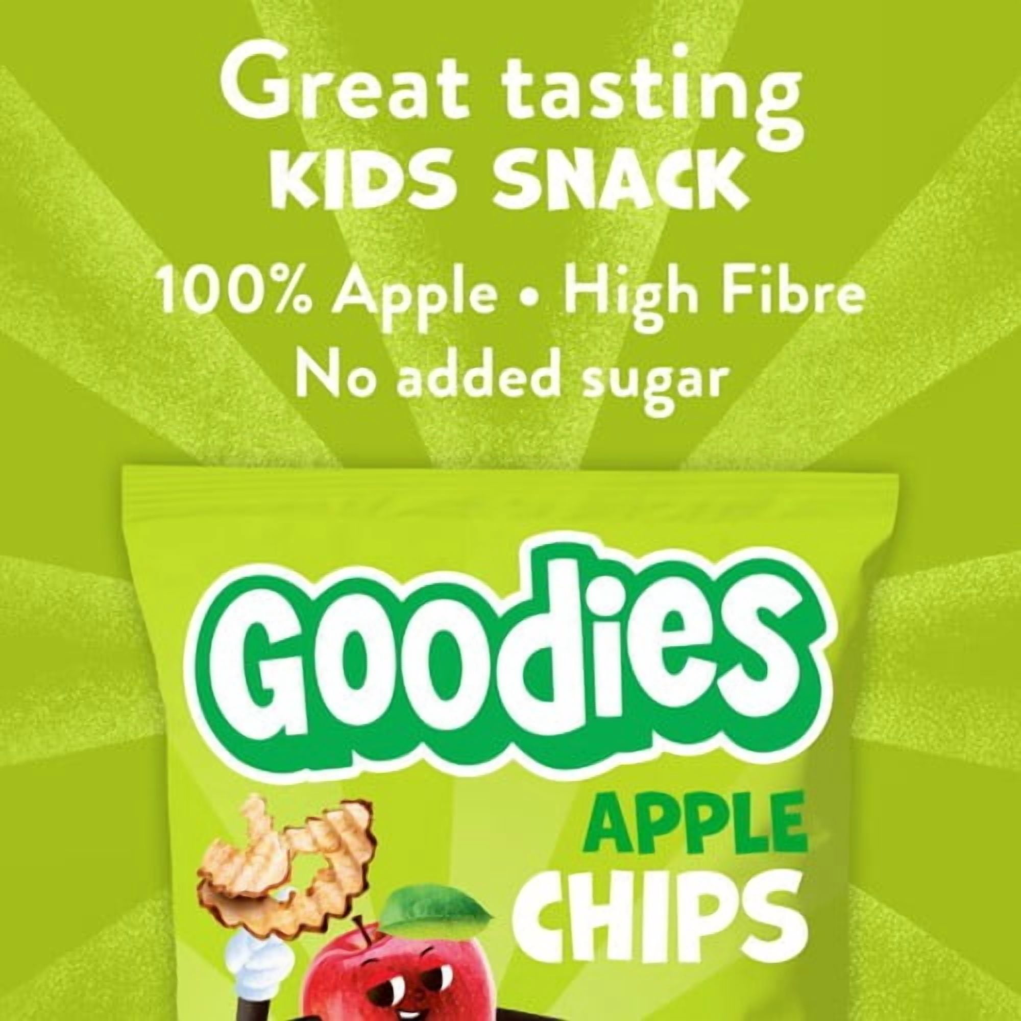 Goodies Apple Chips Kids Fruit Snack 15g, British Import (Pack of 2)