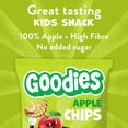 thumbnail image 3 of Goodies Apple Chips Kids Fruit Snack 15g, British Import (Pack of 2), 3 of 5