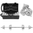 thumbnail image 3 of Set De Mancuernas C/ discos 20 kg Altera  CONECT-20-PL Color Plata, 3 of 9