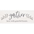 thumbnail image 2 of Carpentieri, Natalie 32x15 Black Ornate Wood Framed with Double Matting Museum Art Print Titled - Grateful, 2 of 4