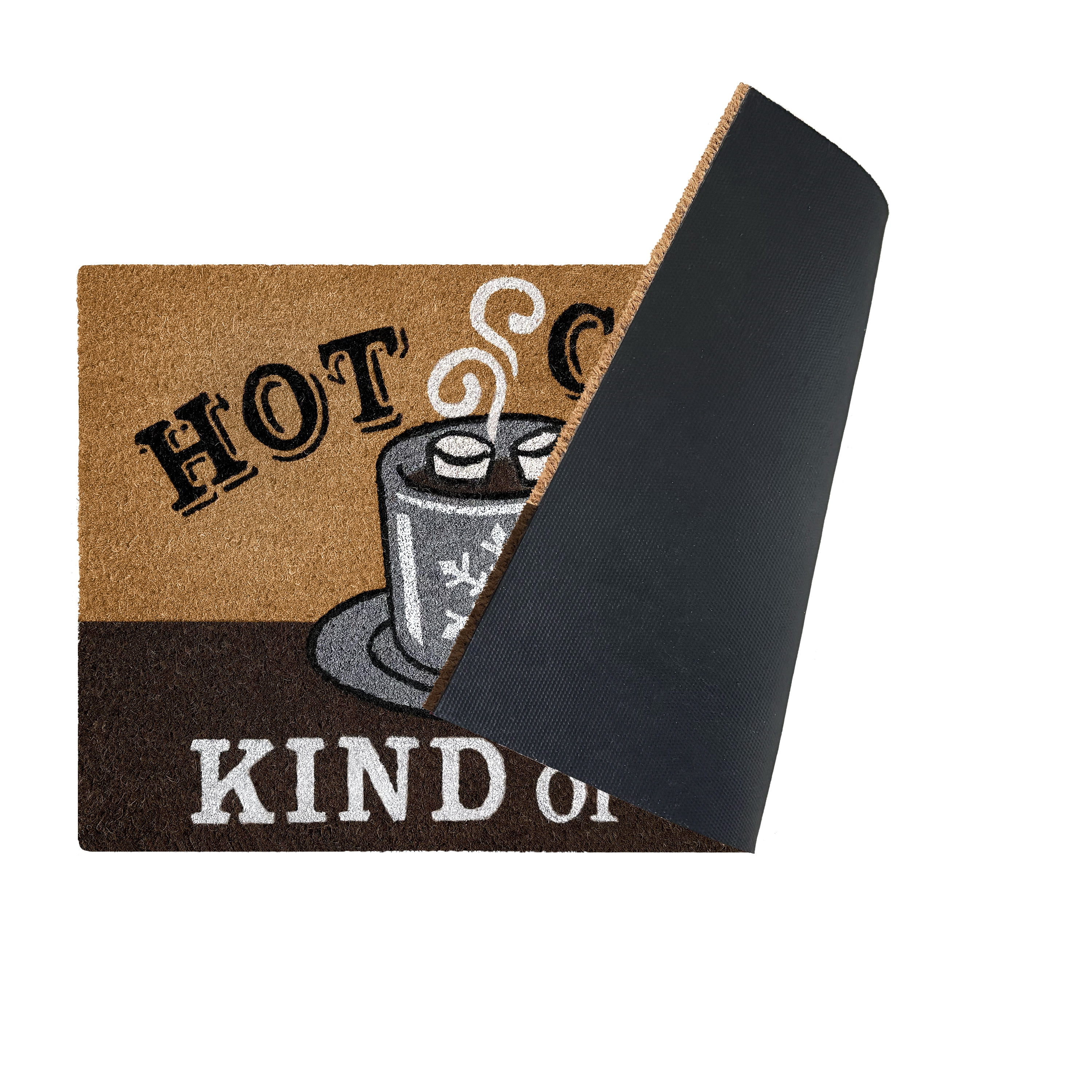Achim Printed Coir Holiday Doormat 18" x 30" - Hot Cocoa