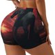 thumbnail image 1 of Fotbe Lone Rider Under Red Sky Shorts Sin Costuras – Shorts Deportivos de Cintura Alta para Mujer, Elásticos para Gimnasio, Yoga, Running o Ciclismo-Medium, 1 of 8