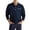 Navy Blue, variant on XFLWAM Men's Polo Shirts Long Sleeve Lapel Shirt Fashion Casual Solid Color Golf Shirts