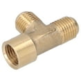thumbnail image 3 of T Plumbing Fitting, Toilet Water Supply Line Threaded Splicer  for Air Compressor Accessories for Pipe Fittings for 3 Way Adapter for Pneumatic Accessories, 3 of 7