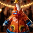 thumbnail image 6 of 23 Inch Halloween Porch Goose Outfits, Warm Themed Decor, Builds Cozy Holiday Vibe for Outdoor Lawn and Courtyard Display, Statue Not Included (I), 6 of 6