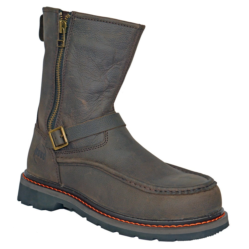 Download HOSS Boot - Hoss Boots Mens Jason Side Zip Mock Toe Pullon ...