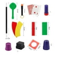 thumbnail image 3 of Kids' Magic Kit for Ages 7-14: Vanishing Silver Coin Trick, Self-Rising Wand, Poker Card Swap & Penetration Illusion – Realistic LOGO Sticker Design, Durable Material, Easy-to-Use Performance Props, 3 of 6