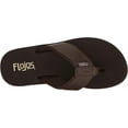 thumbnail image 5 of Flojos Mens Cole II Sandal, Brown - Size 11, 5 of 8