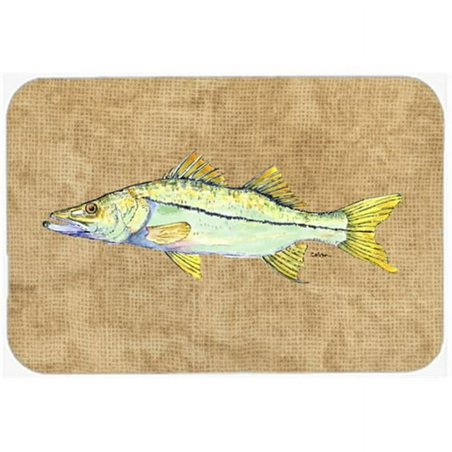 Carolines Treasures 8819LCB 15 X 12 In. Snook Glass Cutting Board Large Size