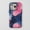 Color 04, variant on Alcohol Ink For All iPhone Series Tough Phone Case Abstract Navy Pink