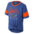 thumbnail image 2 of Girls Youth Colosseum  Royal Florida Gators Frontier Tie Front T-Shirt, 2 of 3