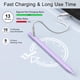 thumbnail image 3 of Lápiz capacitivo DIGIROOT para iPad Fast Charge Palm Rejection, color morado, 3 of 9