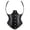 Black, variant on QIPOPIQ Clearance Women's Underbust Corset Plus Bustier Costume Dress Bustier Top Gothic Slimming Waist Belt Shapewear
