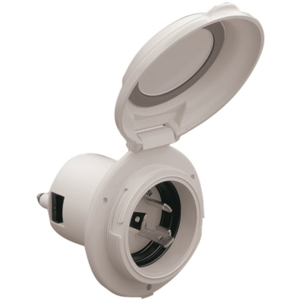 ParkPower 30A 125V Contoured RV Power Inlet