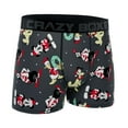 thumbnail image 3 of CRAZYBOXER Men's Underwear Disney Classic Comfortable Breathable Boxer Brief Stretch, 3 of 4