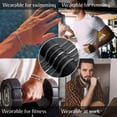 thumbnail image 3 of VEEDOFA 5PC Chain Bracelet for Men - Stainless Steel Figaro Rope Cuban Link Set 7.5/8.3/9 Inches Mens Silver Bracelet- Gifts for Dad, Husband, Boyfriend ﻿, 3 of 7