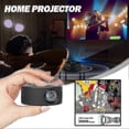 thumbnail image 4 of Mini Projector Led 1080p Hd Home Cinema Portable Home Movie Projector, 4 of 4
