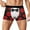 White, variant on Wxolcjlv Valentines Men's Underwear Boxer Briefs Valentine's Day Love Heart Printed Boxer Briefs For Male Soft Breathable Boxer Shorts Casaul Underpants