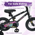 thumbnail image 6 of OLAKIDS Kids Bike, 12 14 16 18 Inch Toddler Children BMX Bicycle with DIY Drawing Board Training Wheels Adjustable Seat Handbrake Coaster Brake Safety Bell, 6 of 9