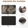 thumbnail image 2 of Coffee Mat for Countertops, Marble Black Gold Grey Abstract Dish Drying Mat 2 Pcs for Kitchen Coffee Bar Accessory, Fit Under Coffee Maker Espresso Machine Dish Rack Hide Stain Rubber 12x19in, 2 of 6