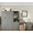 Gray, variant on CKEASEAN Multifunctional Wardrobe with 2 Doors and Hanging Rod, Wooden Clothes Closet with Convertible Desk and Storage Drawers for Bedroom