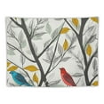 thumbnail image 5 of GOSMITH Birds Branches Tapestry Delicate Tree Leaves Birds Tapestry Wall Hanging For Bedroom Living Room Dorm Home Decor 40x30 Inch Colourful, 5 of 7