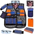 thumbnail image 1 of Children's Tactical Vest Kit For Nerf Gun Series For Boys With Accessories, 1 of 5
