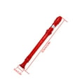 thumbnail image 4 of ATTOE Plastic 8-Hole Translucent Descant Recorder for Kids Children Practice(Red)-081401, 4 of 5