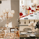 thumbnail image 5 of "Juego De2 Candelabro Portavelas Cristal Para Decoración Mesa Malubero, Color Dorado ", 5 of 5