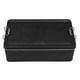thumbnail image 3 of Caja de hojalata rectangular de metal con hebilla para guardar galletas de arándanos, dulces y pasteles de piña para usar en la encimera de la cocina., 3 of 7