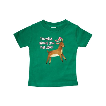 

Inktastic I m Wild About You My Deer Gift Baby Boy or Baby Girl T-Shirt