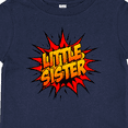 thumbnail image 4 of Inktastic Little Sister Super Hero Girls Baby T-Shirt, 4 of 5
