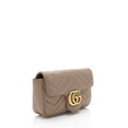 thumbnail image 2 of Pre-Owned Gucci Matelasse Leather GG Marmont Mini Flap Bag - FINAL SALE, 2 of 11