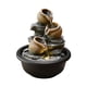 thumbnail image 3 of Mini Cascada Soledad Fuentes de Cascada para Interiores Decoración Iluminada Fuente de Mesa, 3 of 9