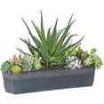 thumbnail image 2 of Classic Home and Garden 9418D-515 18" Corinthian Trough Planter, Storm, 2 of 4
