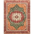 thumbnail image 1 of Ahgly Company Indoor Rectangle Abstract Brown Persian Area Rugs, 7' x 9', 1 of 6