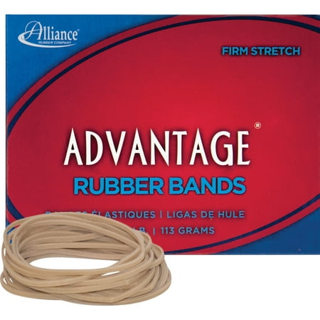 Alliance Rubber, ALL26189, Advantage Rubber Band, 1 Box, Natural Crepe