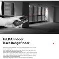 thumbnail image 5 of Laser Distance Meter - Handheld LCD Display Laser Rangefinder Infrared Rangefinder with Double Bubble HD100, 5 of 5