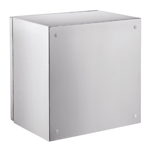 NEMA Stainless Steel Enclosure 12 x 12 x 8'' Junction Box with Mounting Plate