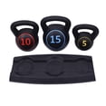 thumbnail image 2 of Set de 3 pesas Rusas con rack Athletic Works WMW-118C, 2 of 4