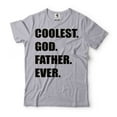 thumbnail image 5 of Mens Coolest God Father Ever Shirt Godfather Gifts Best Godfather Shirt Gift for Godfather T Shirt (XX-Large Military Green), 5 of 6