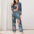thumbnail image 3 of Bingfone Womens Pajama Sets Watermelons Dachshunds Print,Long Sleeve Loungewear Pajamas Set-X-Large, 3 of 9