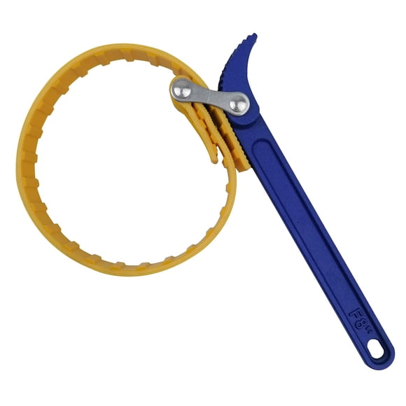 Llave de filtro de aceite QIBA-OACR, tipo correa ajustable de 8 pulgadas