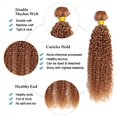 thumbnail image 3 of Hair Bundles GveoxVO Honey Bundle, Rizado, Rubio, Rizado, 8A, cabello virgen, 3 of 7