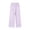 Light Violet, variant on Girls' Pants Wide Leg High Waist Casual Sweatpants Summer Tween Flowy Baggy Joggers with Pockets Kids Back to School Clothes