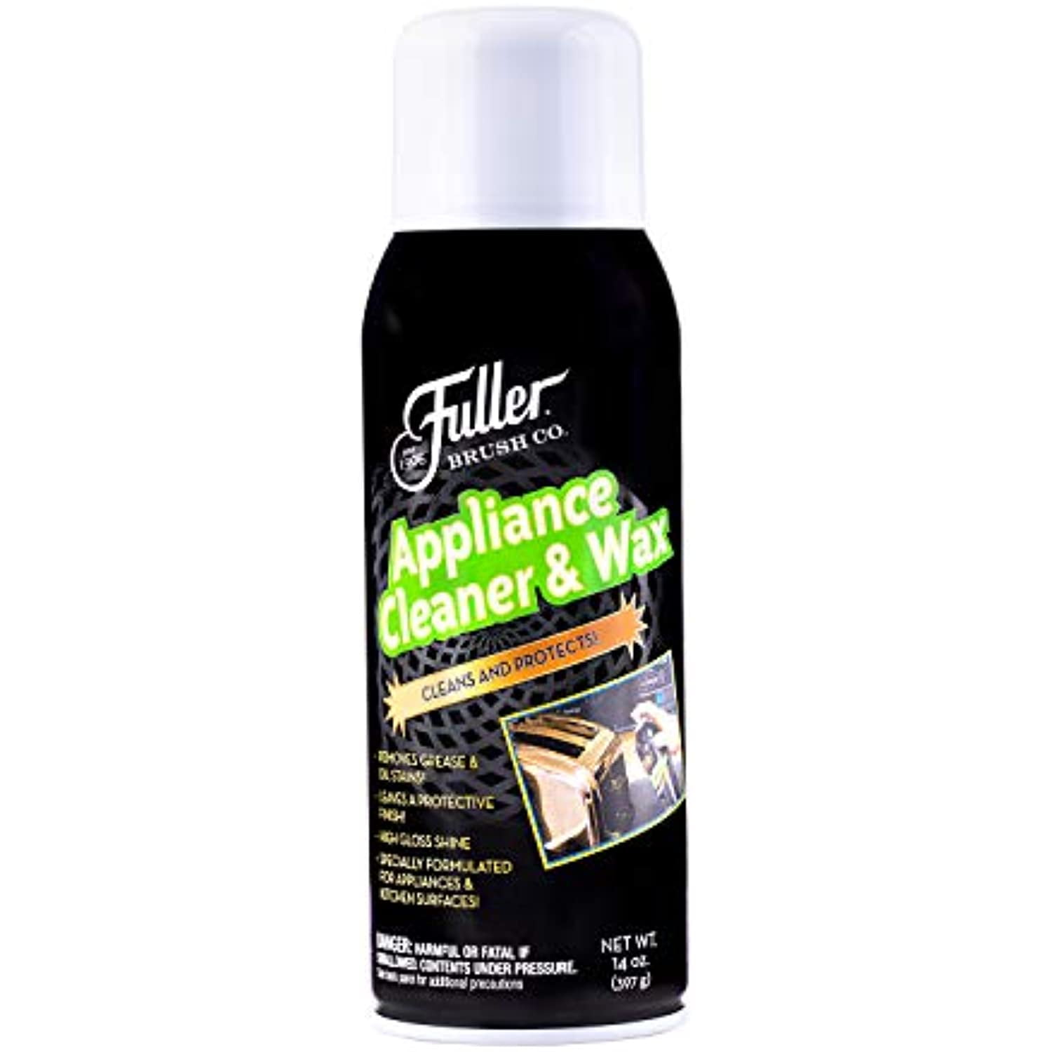 Fuller Brush Appliance Cleaner & Wax Multi Surface Cleaning & Polishing Spray Removes Grease