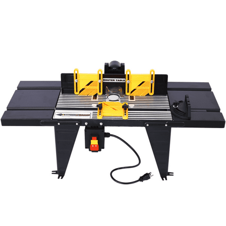 Benchtop Router Table Electric Woodworking Tool Black 80 Char