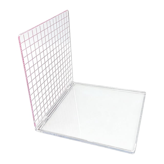 KLKCMS Stamp Positioner Acrylic Gifts Craft Embossing Supplies Positioning Stamping