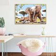 thumbnail image 4 of Wdftyju Animales en la tierra pintura al óleo por números imagen sin marco (elefante ZC3020) Wdftyju 5xd0ag2zz7me5wr6D03, 4 of 9