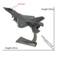thumbnail image 6 of 1/72 Scale J-31 Falcon Stealth Fighter Attack Plane Models Metal Military Airplane Models with Display Stand, 6 of 10